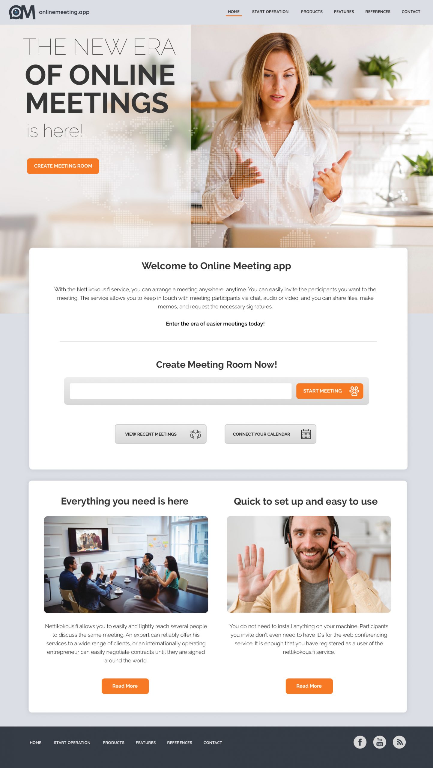 OM Home page